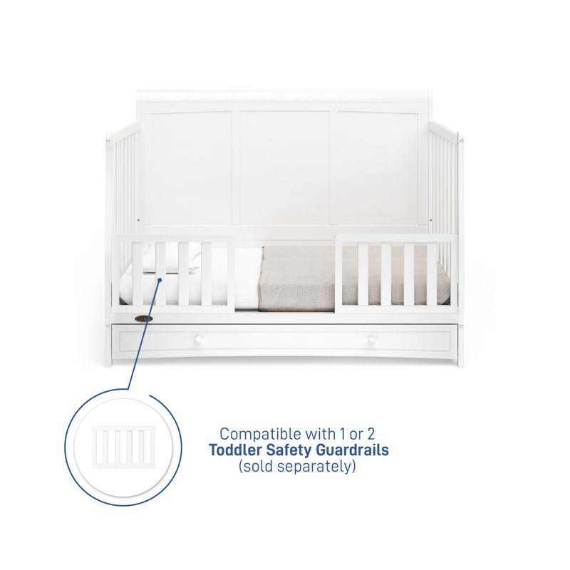 Graco Asheville 4in1 Convertible Crib with Storage & Reviews Wayfair